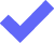 Blue checkmark
